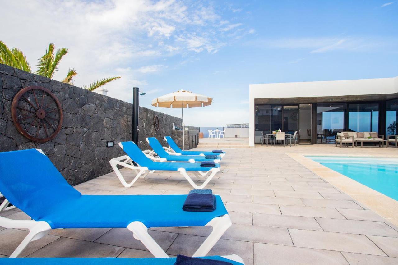 Eslanzarote Eco Villa Tony, Heated Pool, Jacuzzi, Sat Tv, Super Wifi La Costa Exterior photo