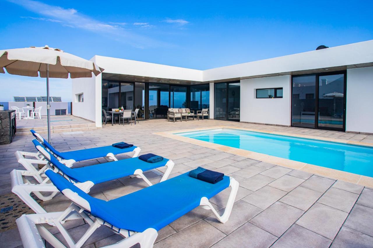 Eslanzarote Eco Villa Tony, Heated Pool, Jacuzzi, Sat Tv, Super Wifi La Costa Exterior photo